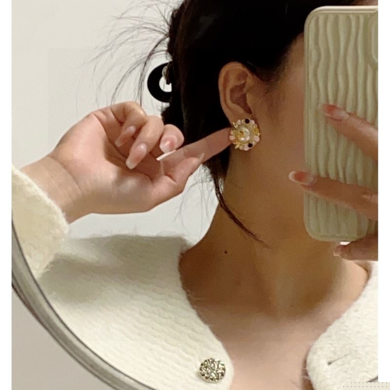 Ch*el earrings